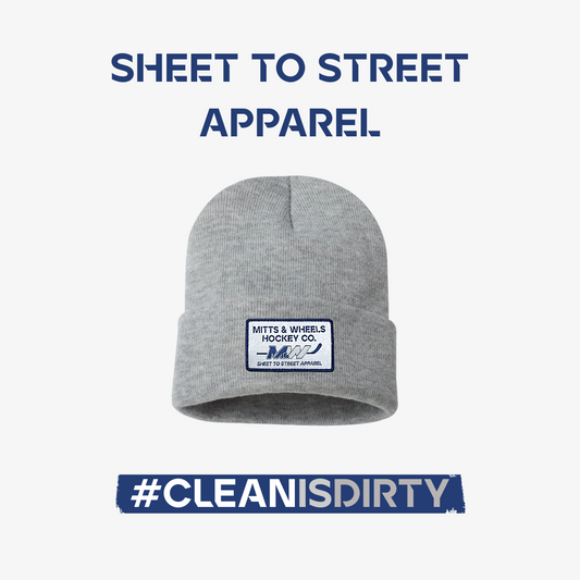 Grey, Gelante Unisex Winter Beanie from Mitts & Wheels Hockey Co.